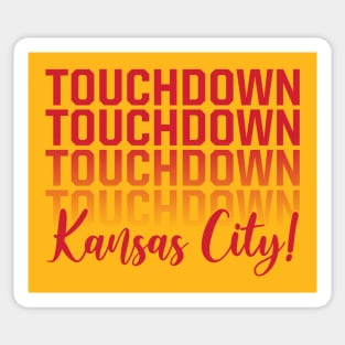 Touchdown Kansas City! Sticker